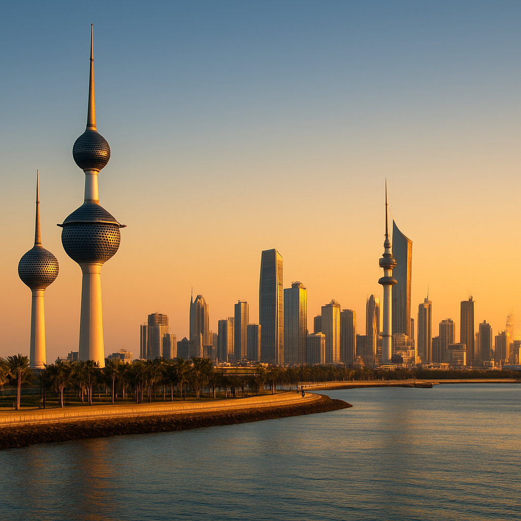 Kuwait skyline